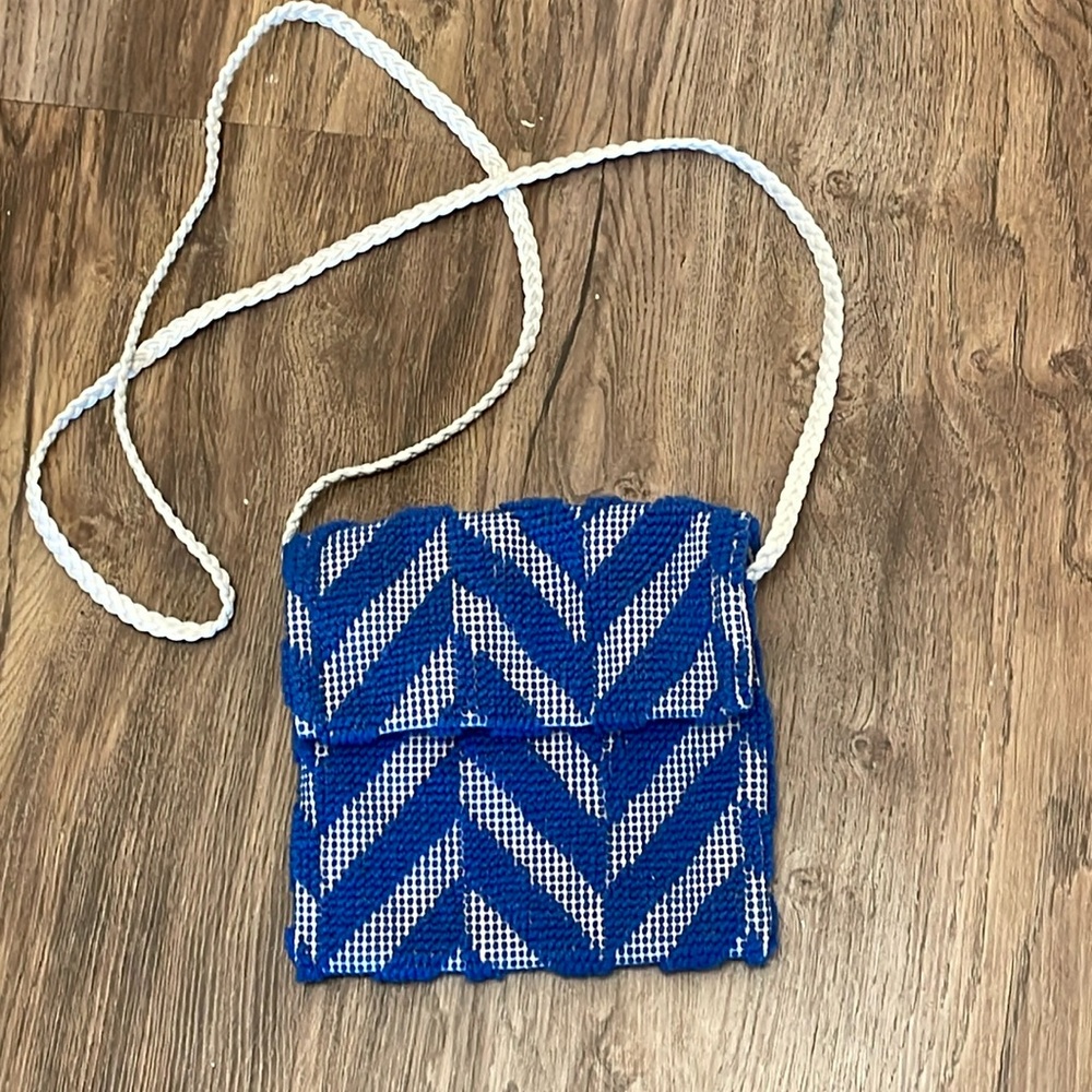 Isola woven crossbody bag